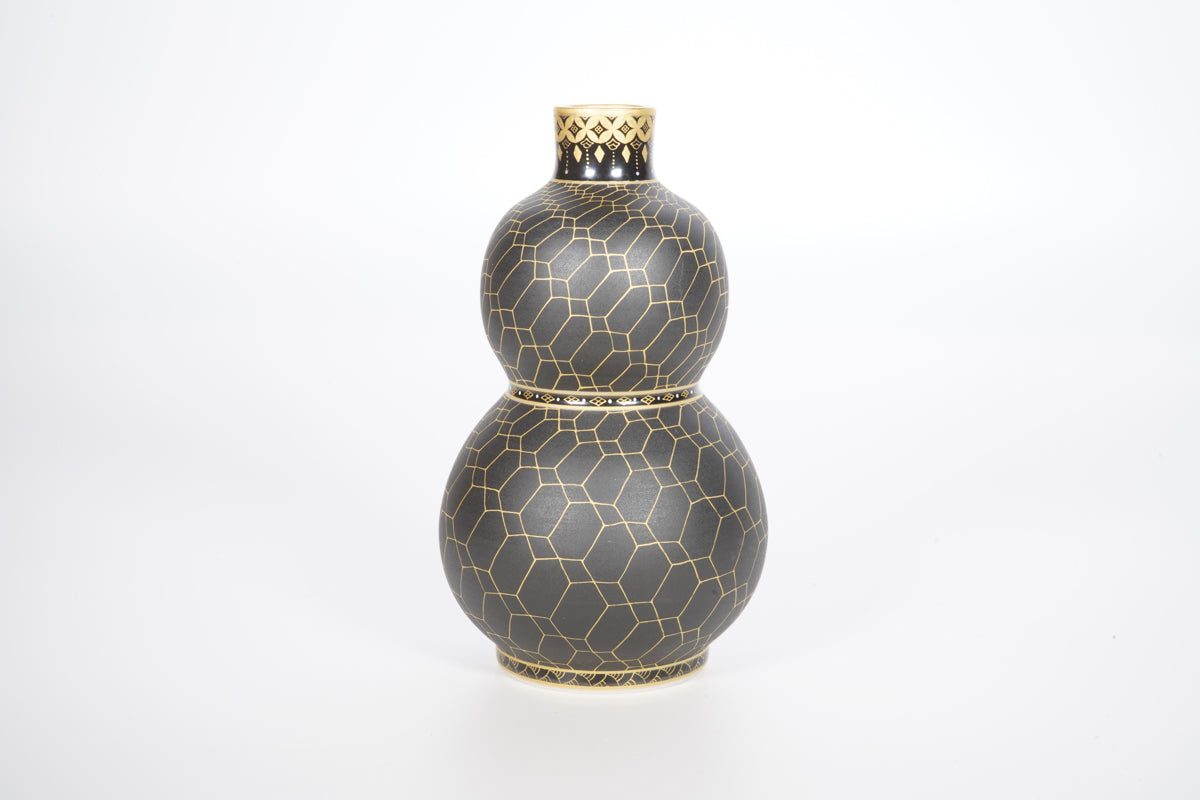 金彩亀甲紋 酒器【炎芸術】