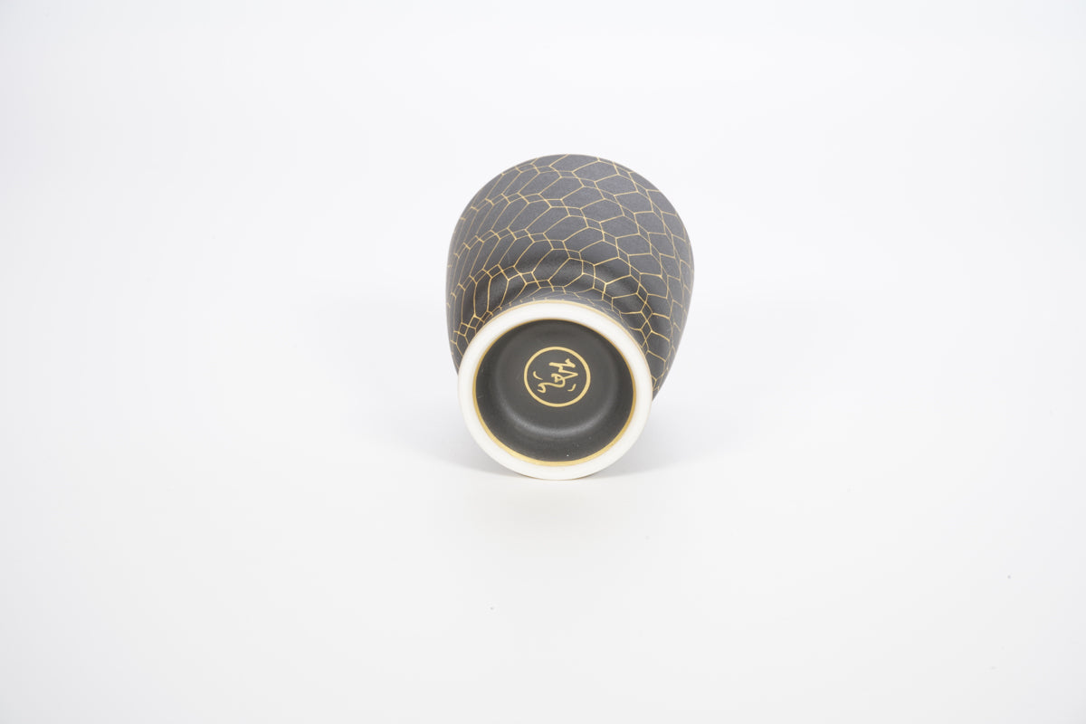 金彩亀甲紋 酒器【炎芸術】