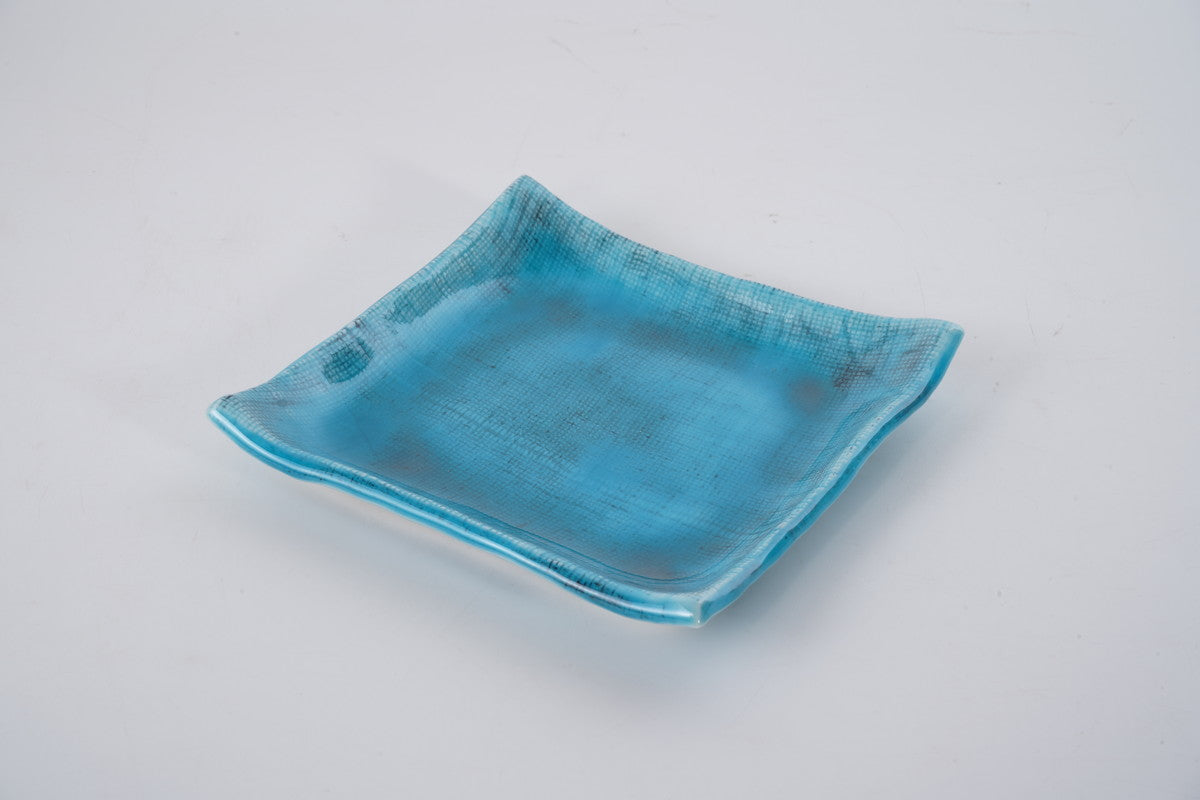 ペルシャ釉 角小皿