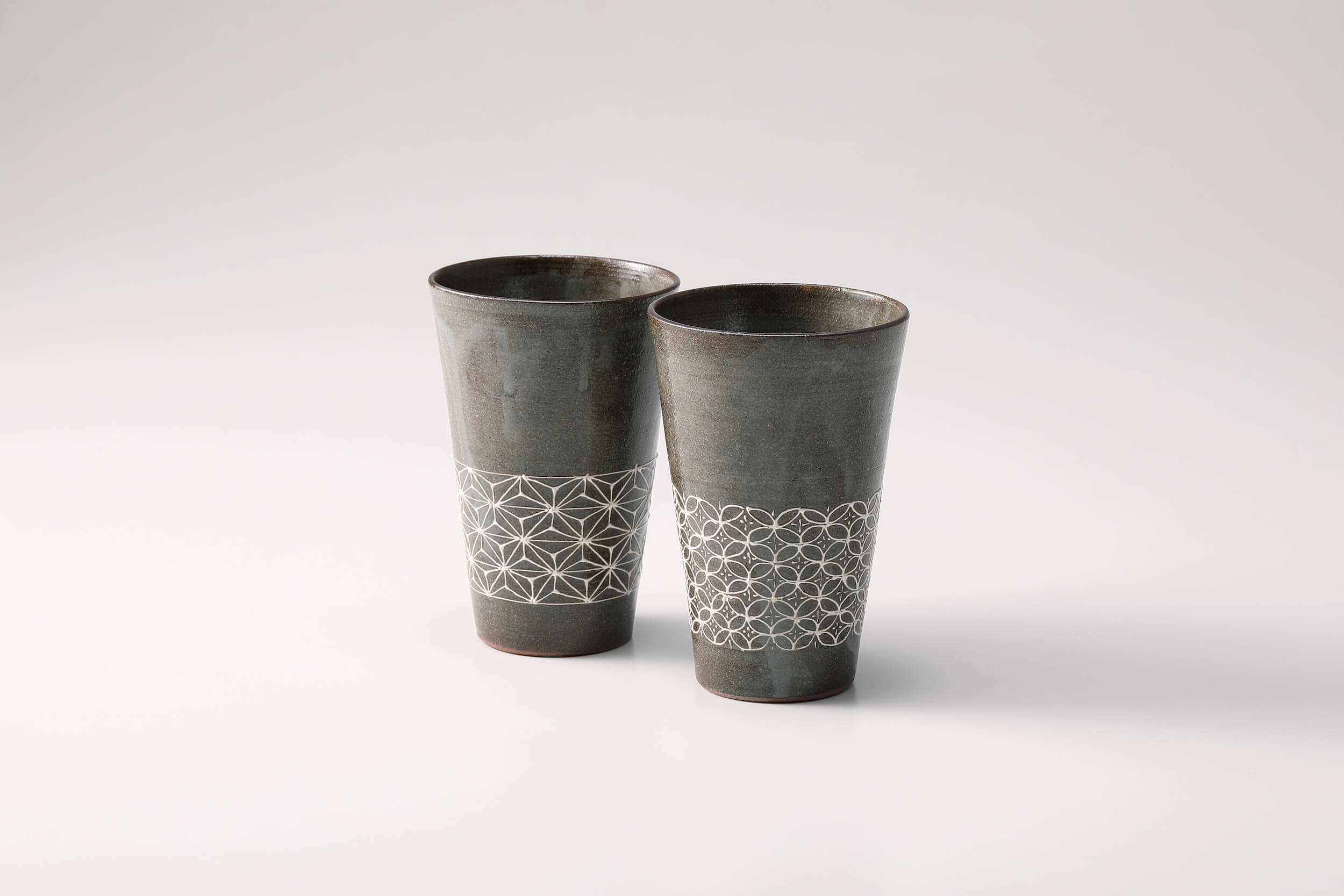 洒落小紋 カップ300ペア