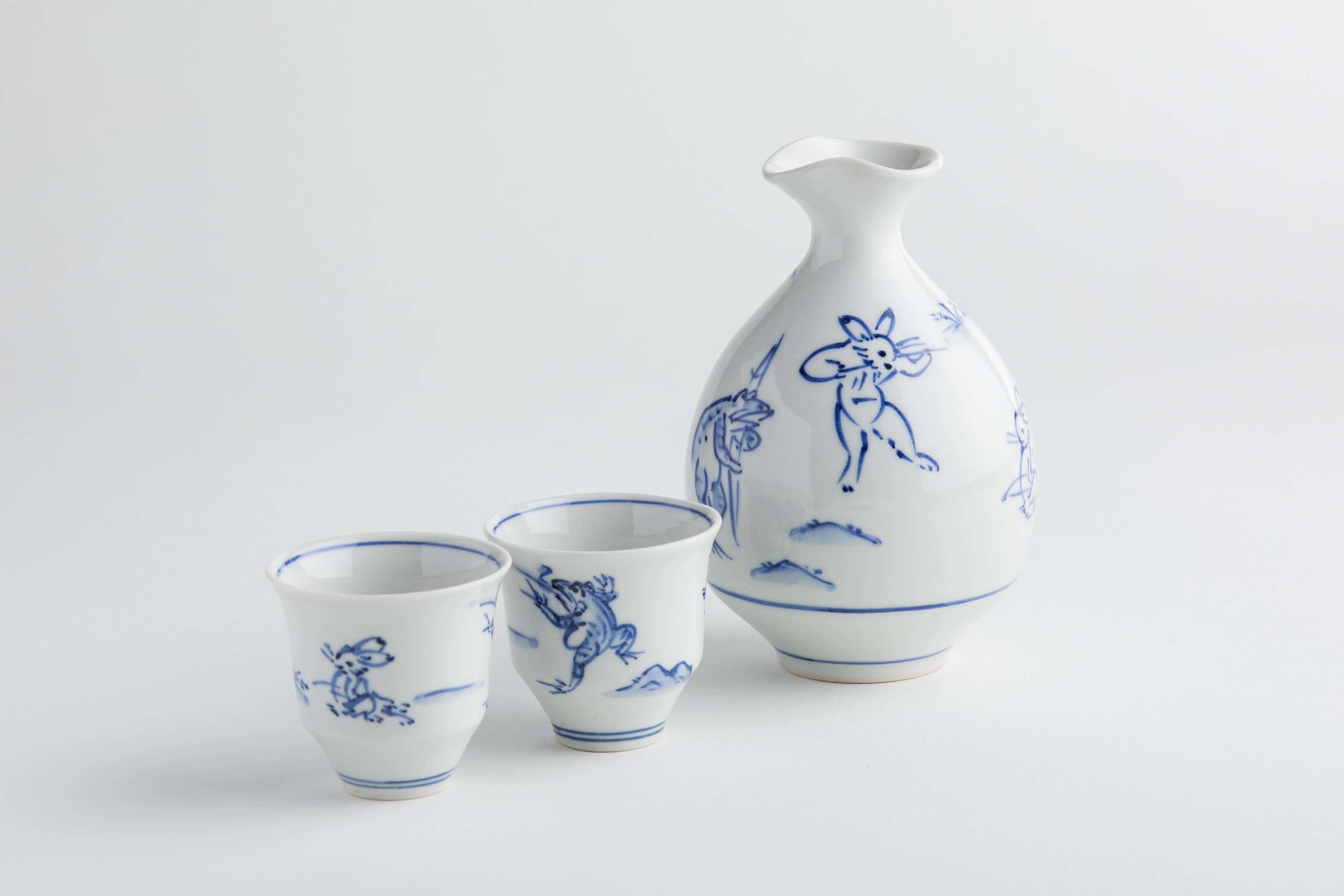 鸟兽戏画 酒器 - 鸟兽戏画 酒器